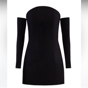 NWT - BCBGMaxazria Zuma Black Mini Dress - SEXY and never been worn! Size 4